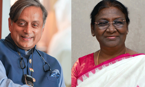 രാഷ്ട്രപതിയുടെ നയപ്രഖ്യാപന പ്രസംഗം തിരഞ്ഞെടുപ്പിലേക്കുളള പ്രചാരണം: വിമര്‍ശനവുമായി ശശിതരൂര്‍