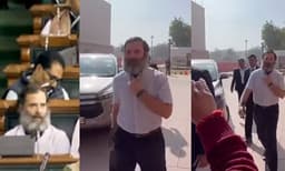 ജോഡോ ലുക്ക് മാറ്റാതെ രാഹുല്‍ ലോക് സഭയില്‍; മുദ്രാവാക്യത്തോടെ ഹര്‍ഷാരവമായ വരവേല്‍പ്പ് 

