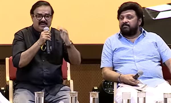 Maniyan Pilla Raju and Ganesh Kumar on Kerala Legislature International Book Festival 2023 (Image Source: Youtube)
