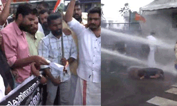 സംസ്ഥാന ബജറ്റ് ; തെരുവിലിറങ്ങി പ്രതിപക്ഷ സംഘടനകളുടെ വ്യാപക പ്രതിഷേധം