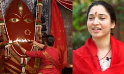 ലിംഗ ​ഭൈരവി ദേവിക്ക് പൂജ ചെയ്ത് തമന്ന ഭാട്ടിയ, വീഡിയോ പങ്കുവച്ച് താരം