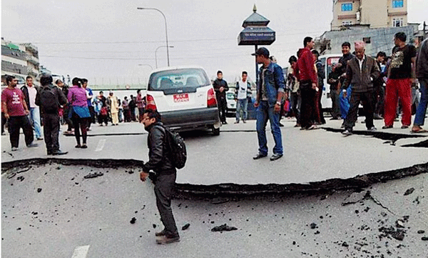 വര്‍ഷം തോറും ഇന്ത്യയുടെ ഭൗമാന്തര്‍പാളി അഞ്ചു സെന്റീമീറ്റര്‍ വീതം തെന്നിനീങ്ങുന്നുവെന്ന് ശാസ്ത്രജ്ഞര്‍
