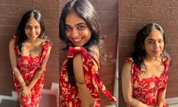 സൂര്യശോഭയില്‍ മിന്നിത്തിളങ്ങി  ശ്രിന്ദ ; ചിത്രങ്ങള്‍