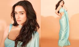 പേസ്റ്റല്‍ ബ്ലൂ സാരിയില്‍ ഹോട്ട് ലുക്കില്‍ ശ്രദ്ധ കപൂര്‍, താരം മാലാഖയെപ്പോലെയെന്ന് ആരാധകര്‍