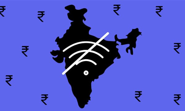 ലോകത്ത് കൂടുതല്‍ തവണ ഇന്റനെറ്റ് വിച്ഛേദിച്ച രാജ്യങ്ങളുടെ പട്ടികയില്‍ ഇന്ത്യ വീണ്ടും ഒന്നാമത്