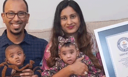 മാസം തികയാതെ ഇരട്ടക്കുട്ടികളുടെ ജനനം 126 ദിവസം മുമ്പ് ; എല്ലാ പ്രതിസന്ധികളെയും അതിജീവിച്ചു;  ഈ സഹോദരങ്ങള്‍ക്ക് ലോകറെക്കോഡ്!