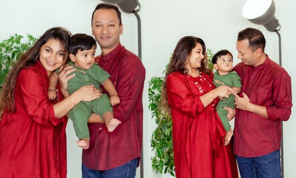 Sreelakshmi Sreekumar and Family (Image Source: Instagram)