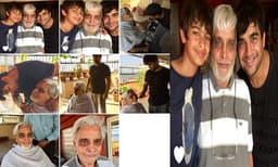 അച്ഛന്റെ മുടിയില്‍ പുതിയ കഥാപാത്രത്തിനായുളള പരീക്ഷണങ്ങള്‍ നടത്തി മാധവന്‍; ചിത്രങ്ങള്‍
