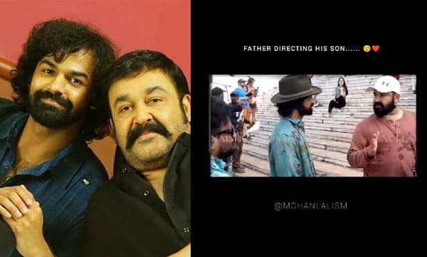 mohanlal directing pranav mohanlal (Image Source: Facebook)