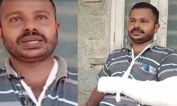 നടുറോഡില്‍ സ്ത്രീകള്‍ തമ്മില്‍തല്ലി; ദൃശ്യം പകര്‍ത്തിയ ഓട്ടോഡ്രൈവറുടെ കൈ തല്ലിയൊടിച്ച് യുവതി