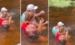 മുതലയ്ക്ക് ഭക്ഷണമേകി വൃദ്ധദമ്പതികള്‍ ; വൈറല്‍ വീഡിയോയ്ക്ക് രൂക്ഷ വിമര്‍ശനം
