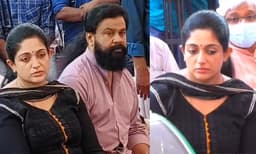 ഇന്നസെന്റിനെ കണ്ട് പൊട്ടിക്കരഞ്ഞ്  കാവ്യ മാധവന്‍; വീഡിയോ