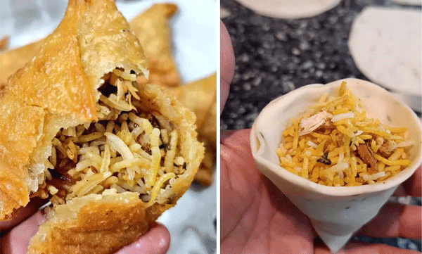 സൂക്ഷിച്ചു നോക്കേണ്ടടാ ഉണ്ണി ഇതൊരു വൈറല്‍ വെറൈറ്റി സമൂസ തന്നെ
