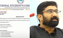 90 പേരുടെ ജംബോ പട്ടിക; കെ.എസ്.യു സംസ്ഥാന ഭാരവാഹി ലിസ്റ്റില്‍ അതൃപ്തി, വി.ടി ബല്‍റാം ചുമതലയൊഴിഞ്ഞു
