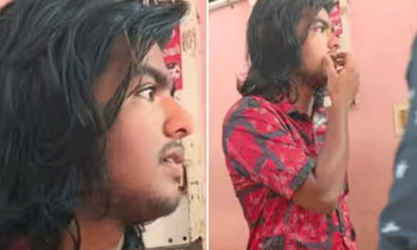 പാന്റിന് മുകളില്‍ പെണ്‍കുട്ടികളുടെ അടിവസ്ത്രം ; നാട്ടുകാര്‍ കൂടിയിടത്തെല്ലാം യുവാവ് എത്തി ; പോലീസ് ചോദിച്ചപ്പോള്‍ പ്രാങ്ക് വീഡിയോ എന്ന് മറുപടി