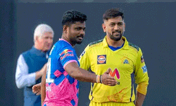 കുറഞ്ഞ ഓവര്‍ നിരക്ക് : സഞ്ജുവിന് 12 ലക്ഷം രൂപ പിഴയിട്ടു ; ധോണിക്കും മഗാലേയ്ക്കും പരിക്ക്; ചെന്നൈയ്ക്ക് തലവേദന