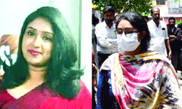 ഒരു കൈയില്‍ കൊന്ത , തലമുടിയില്‍ നേരിയ നരയും ; രണ്ടു വര്‍ഷത്തോളം നീണ്ട ഒളിവു ജീവിതമുണ്ടാക്കിയ പിരിമുറുക്കം സെസി സേവ്യറില്‍ പ്രകടം ; പഴയ സഹപ്രവര്‍ത്തകരും തടിച്ചുകൂടി