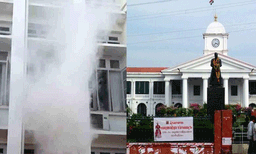 സെക്രട്ടറിയേറ്റിലുണ്ടായ തീപിടുത്തം ; ക്രൈംബ്രാഞ്ച് അന്വേഷണത്തിന് ഉത്തരവിട്ട് ഡിജിപി