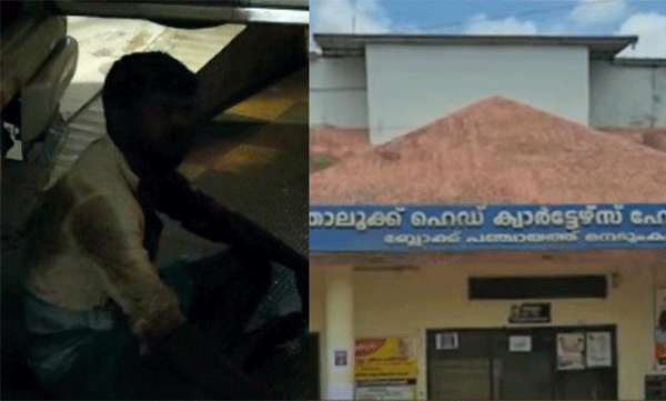 നെടുങ്കണ്ടം താലൂക്കാശുപത്രിയില്‍ പോലീസ് ചികിത്സക്കെത്തിച്ച വ്യക്തി അക്രമാസക്തനായി