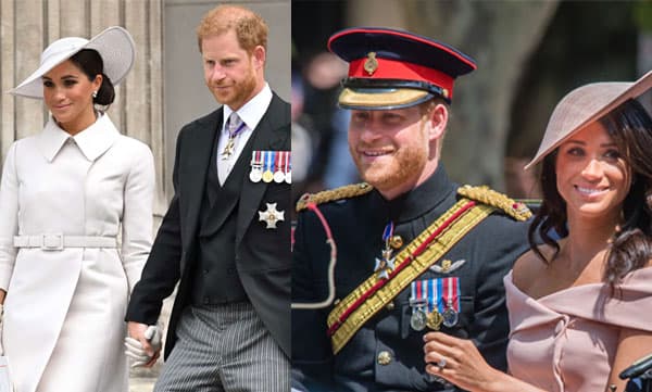 Prince Harry and wife Meghan  Markle