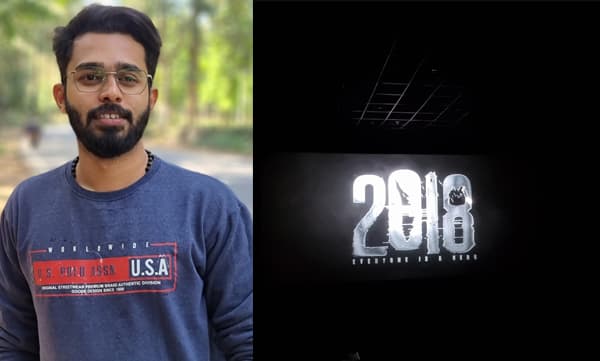 Adoney T John post about 2018 movie (Image Source: Facebook)