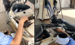 400 രൂപയ്ക്ക് അടിച്ചതിന് കൊടുത്തത് 2000 രൂപയുടെ നോട്ട് ; സ്‌കൂട്ടറില്‍ അടിച്ച പെട്രോള്‍ പമ്പ് ജീവനക്കാരന്‍ തിരിച്ചെടുത്തു...!!