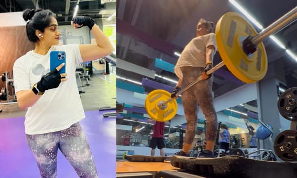vidya unni doing workout in 27 weeks of pregnanacy (Image Source: Instagram)