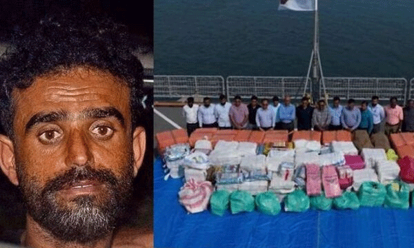 പുറംകടലില്‍ മയക്കുമരുന്ന് കടത്തുകാര്‍ മുക്കിയ കപ്പലില്‍ ആധുനിക തോക്കുകള്‍ ഉള്‍പ്പെടെയുള്ള ആയുധങ്ങളും