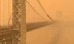 കാനഡയിലെ കാട്ടുതീ; പുകയില്‍ മൂടി ന്യുയോര്‍ക്ക്, 10 കോടി പേര്‍ ദുരിതത്തില്‍; N95 മാസ്‌ക് ധരിക്കണമെന്ന് നിര്‍ദേശം