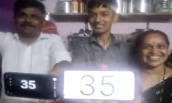 മാതാപിതാക്കള്‍ ഇത് കാണുക- 35% മാര്‍ക്കോടെ മകന്റെ  പത്താം ക്ലാസ് വിജയം; ആഘോഷമാക്കി കുടുംബം‌‌‌‌l
