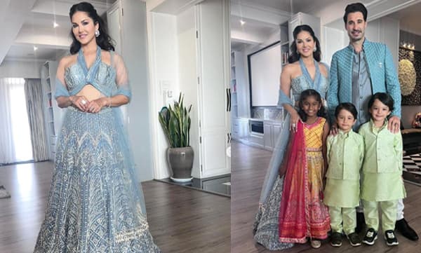 Sunny Leone with family (Image Source: Instagram)