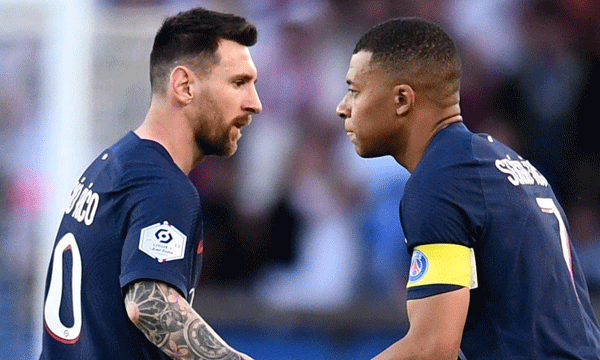 'മെസ്സി ഇതിഹാസമാണ്, താരത്തിന് വേണ്ട ബഹുമാനം പിഎസ്ജി നല്‍കിയില്ല' ; പിന്തുണയുമായി കിലിയന്‍ എംബാപ്പേ