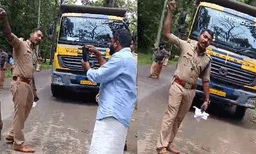 എസ്.ഐയും സി.പി.എം ലോക്കല്‍ സെക്രട്ടറിയുമായി നടുറോഡില്‍ വാക്കേറ്റം ; സൈബര്‍ സഖാക്കള്‍ ഉദ്യോഗസ്ഥനെതിരേയുള്ള പഴയ പരാതികള്‍ കുത്തിപ്പൊക്കി ; പിന്നാലെ സ്ഥലംമാറ്റി