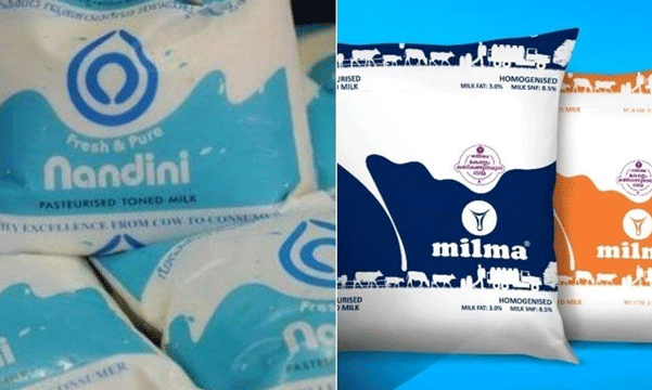 അമൂലിനെ ഇറങ്ങാന്‍ പോലും കര്‍ണാടക സമ്മതിച്ചില്ല ; ഇപ്പോള്‍ നന്ദിനിയുമായി മില്‍മയുടെ വിപണിയില്‍ ഇടിച്ചുകേറാന്‍ നോക്കുന്നു