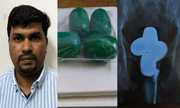 കസ്റ്റംസിനെ വെട്ടിച്ച് സ്വര്‍ണ്ണം കടത്തിയ കാരിയറും  കവര്‍ച്ച സംഘവും പോലീസിന്റെ പിടിയില്‍