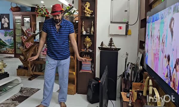 വച്ചിന്തേ.. എന്ന പാട്ടിനു ചുവടുകളുമായി നടന്‍ ബാല! വീഡി​യോ കാണാം