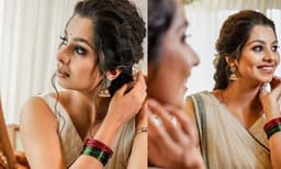  ട്രഡീഷണല്‍ ലുക്കില്‍ തിളങ്ങി നിരഞ്ജന അനൂപ്; ചിത്രങ്ങള്‍
