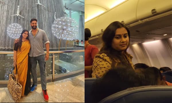 ‘എന്റെ ഭാര്യയെ ഓര്‍ത്ത് അഭിമാനം കൊള്ളുന്നു. ഷി ഈസ് ഡോക്ടര്‍ നീരജ...’ വിമാനയാത്രയില്‍ രോഗിയെ രക്ഷിച്ച നീരജയെക്കുറിച്ച് റോണ്‍സണ്‍