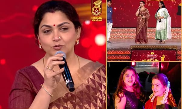 ‘‘എന്നെ ഇത്രയും അത്ഭുതപ്പെടുത്തിയ മറ്റൊരു നടി​യില്ല’’ ഉര്‍വ്വശിയെക്കുറിച്ച് ഖുശ്ബു - വൈറല്‍ വീഡിയോ