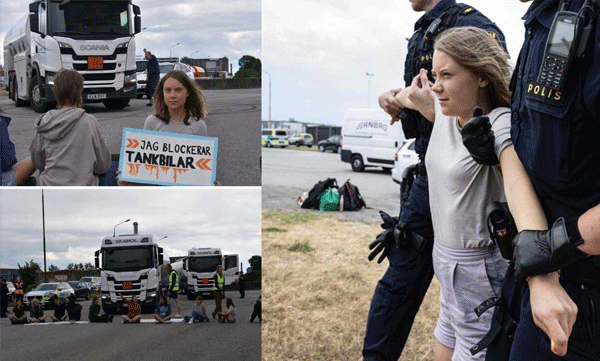 പോലീസിന്റെ നിര്‍ദ്ദേശങ്ങള്‍ അനുസരിച്ചില്ല: ജയില്‍ ശിക്ഷ ഭീഷണി നേരിട്ട് ഗ്രേറ്റ തുംബര്‍ഗ് 