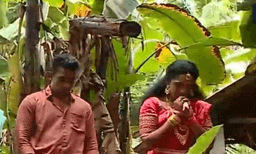 ഓർമ്മകൾക്ക് മുന്നിൽ കണ്ണീർപൂക്കൾ;  വിവാഹത്തലേന്ന് അച്ഛൻ കൊല്ലപ്പെട്ട ശ്രീലക്ഷ്മി വിവാഹിതയായി