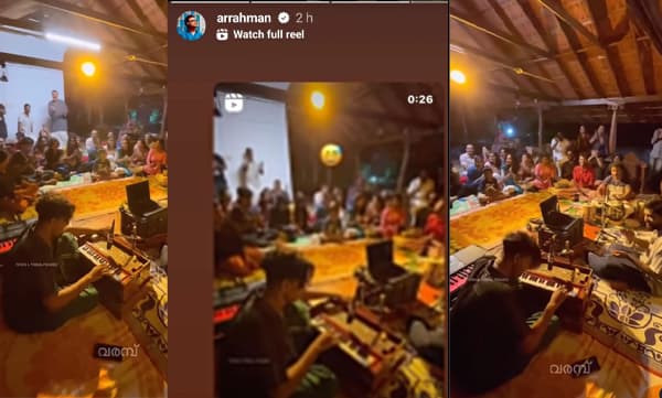 ‘പടകാളി ചണ്ഡി ചങ്കരി...’ ഹാര്‍മോണിയത്തിലൂടെ വായിച്ച് ഏ.ആര്‍.റഹ്മാന്റെ അഭിനന്ദനം നേടി ശരണ്‍, വൈറലായി വീഡിയോ