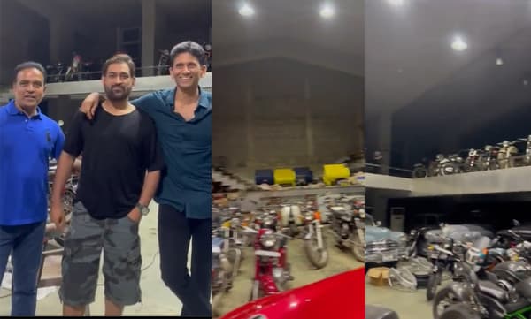 MS Dhoni's bike collection (Image Source: Instagram)