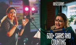 ‘600ല്‍ ഏറെ പ്രിയപ്പെട്ട സാരികള്‍ എനിക്കുണ്ട്, - അമിതാഭ് ബച്ചൻ സാരി, കമല്‍ സാരി, പത്മശ്രീ സാരികള്‍ പരിചയപ്പെടുത്തി ഉഷാ ഉതുപ്പ്