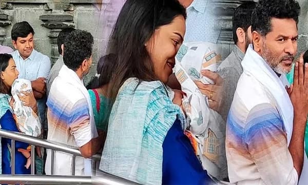 ഭാര്യയ്ക്കും മകള്ക്കുമൊപ്പം തിരുപ്പതി ദര്ശനം നടത്തി പ്രഭുദേവ; വീഡിയോ