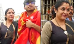 മകനൊപ്പം തിരുപ്പതി ദര്‍ശനം നടത്തി രമ്യ കൃഷ്ണന്‍; വീഡിയോ
