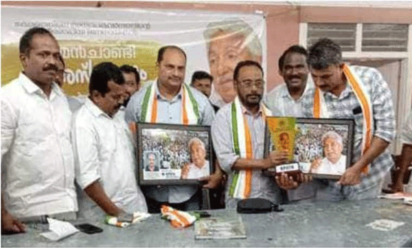 മുൻമുഖ്യമന്ത്രി ഉമ്മൻ ചാണ്ടിയുടെ ഭൗതികശരീരം വഹിച്ചുകൊണ്ടുള്ള വാഹനം ഓടിച്ച കെഎസ്ആർടിസി ഡ്രൈവർക്ക്  ആദരം
