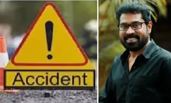 നടന്‍ സുരാജ് വെഞ്ഞാറമൂട് സഞ്ചരിച്ച കാര്‍ ബൈക്കുമായി കൂട്ടിയിടിച്ചു; ഒരാള്‍ക്ക് പരിക്ക്