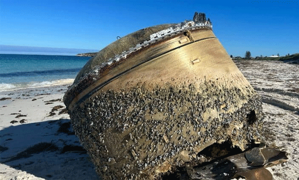 തീരത്തടിഞ്ഞ അജ്ഞാതവസ്തു പിഎസ്എല്‍വിയുടെ അവശിഷ്ടമെന്ന് ഓസ്‌ട്രേലിയന്‍ ബഹിരാകാശ ഏജന്‍സി
