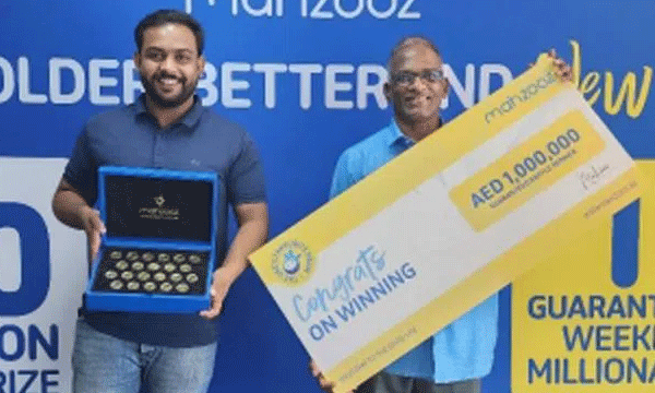 13 വര്‍ഷത്തെ കഷ്ടപ്പാടിന് ശേഷം ദുബായില്‍ ഭാഗ്യദേവത കനിഞ്ഞു ; ചുമട്ടുതൊഴിലാളിയായ ഇന്ത്യാക്കാരന് രണ്ടുകോടി സമ്മാനം